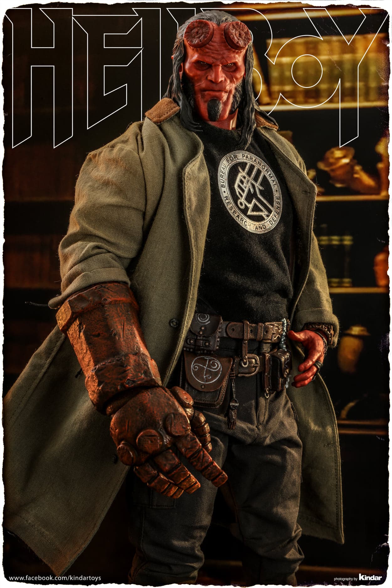 Hot Toys Share Hellboy 1/6 Scale Figure Final Product Photos