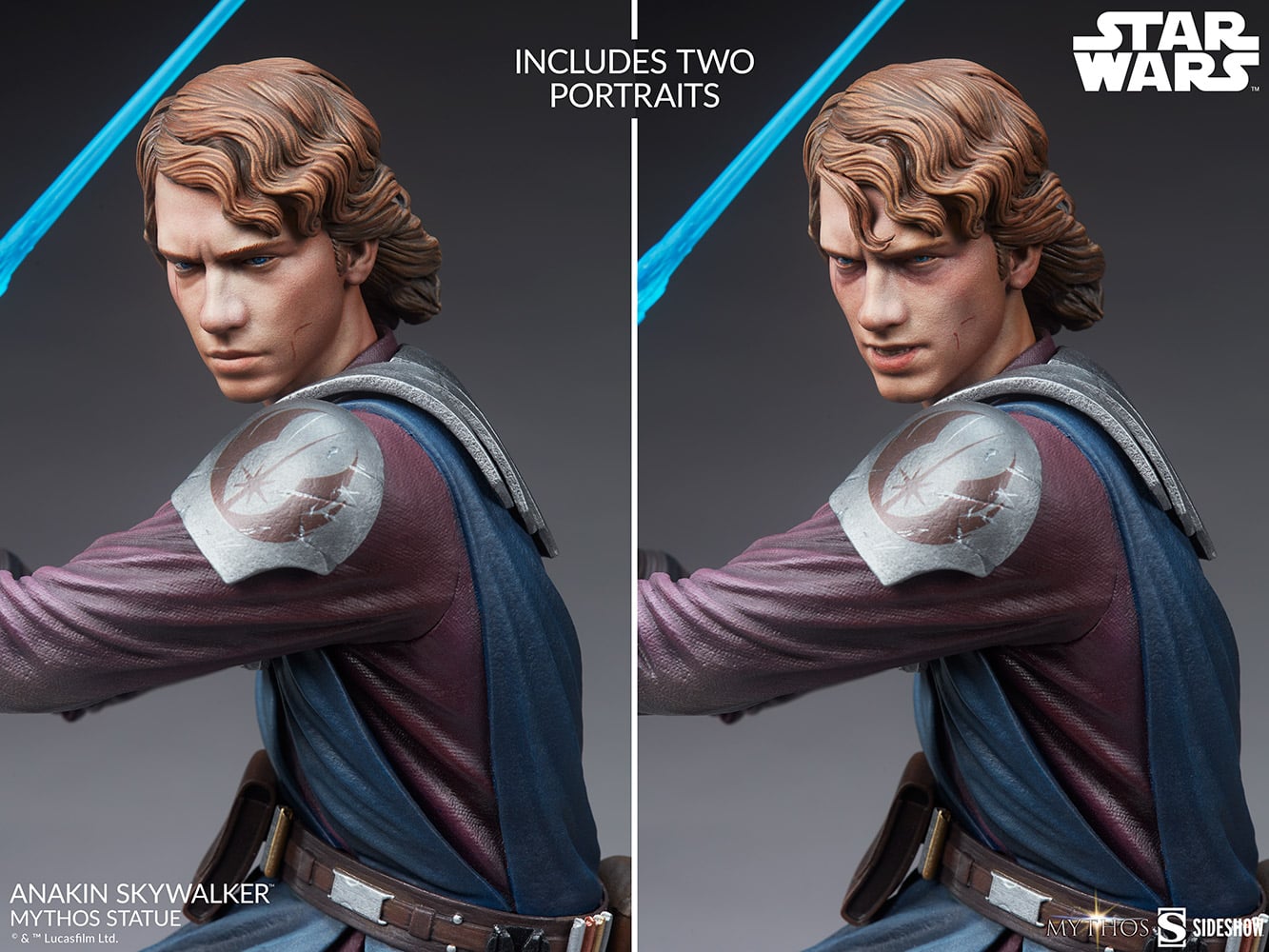 anakin skywalker mythos statue