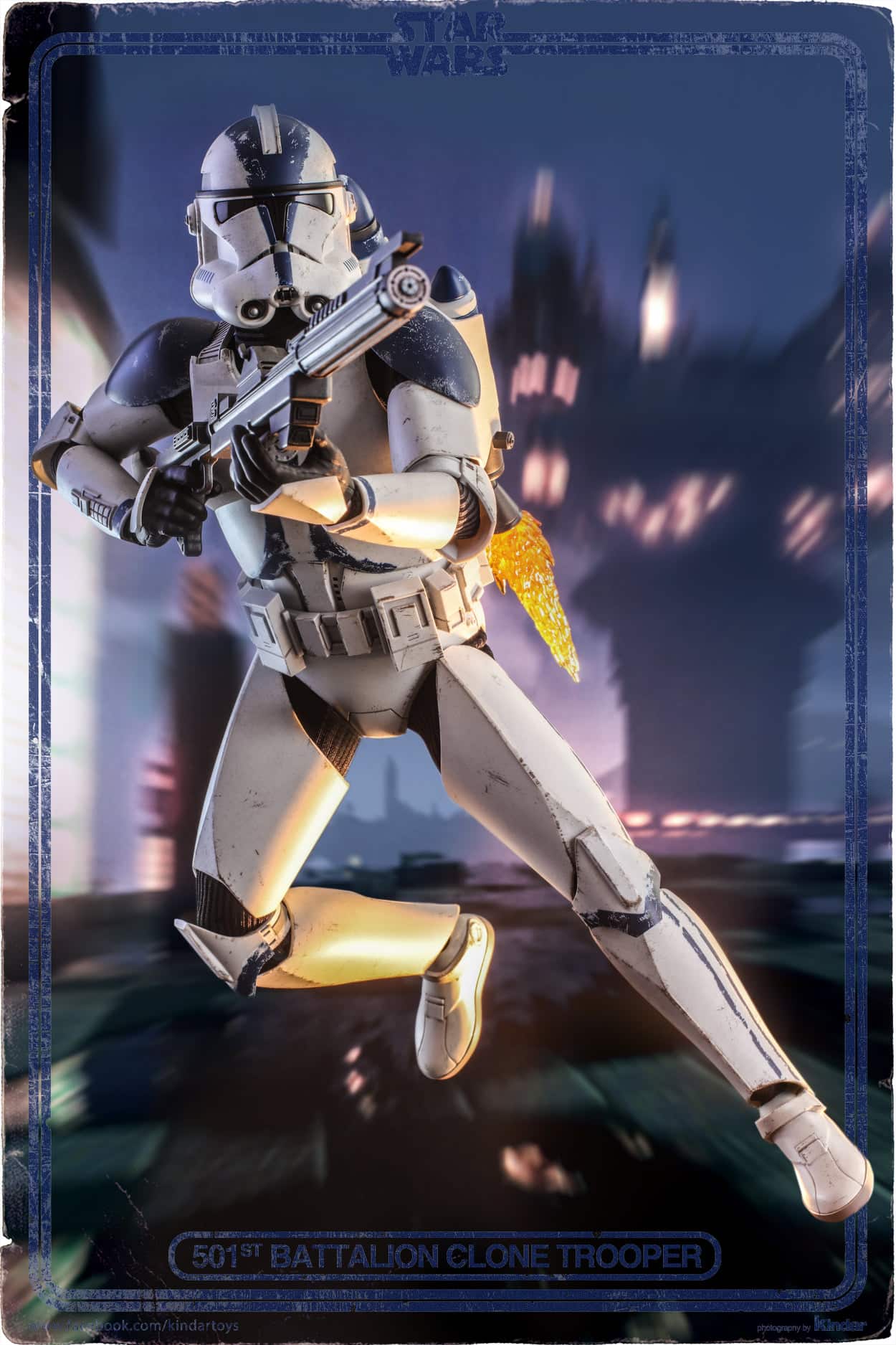 Hot Toys Release 501st Battalion Clone Trooper 1/6 Scale Figure Final