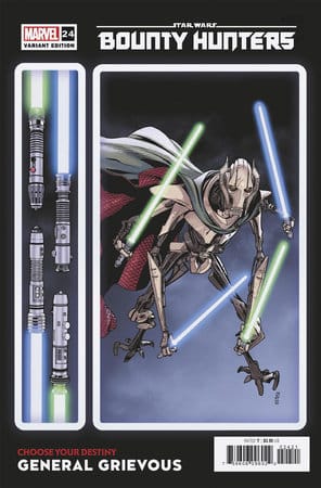 Star Wars Bounty Hunters 24 - Sprouse Choose Your Own Destiny Variant - Grievous
