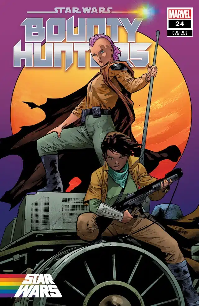 Star Wars Bounty Hunters 24 Pride Cover New Star Wars Comic out 6/15/2022