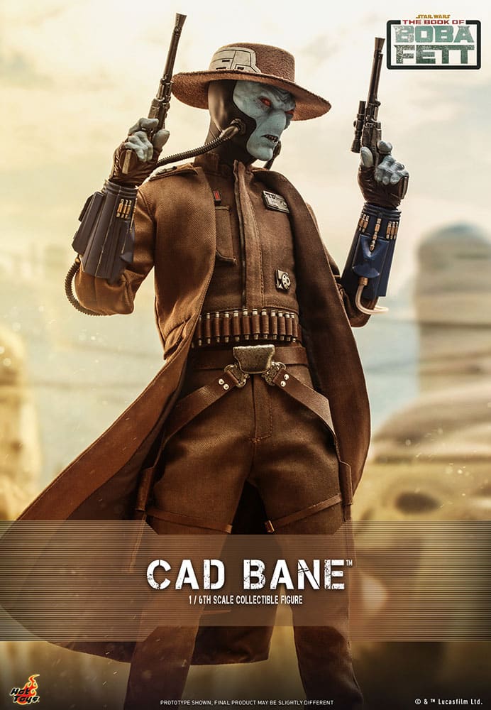 Hot Toys Book of Boba Fett Cad Bane 1/6 Scale Figure July to December 2023