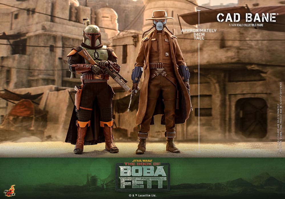 Hot Toys Book of Boba Fett Cad Bane 1/6 Scale Figure July to December 2023