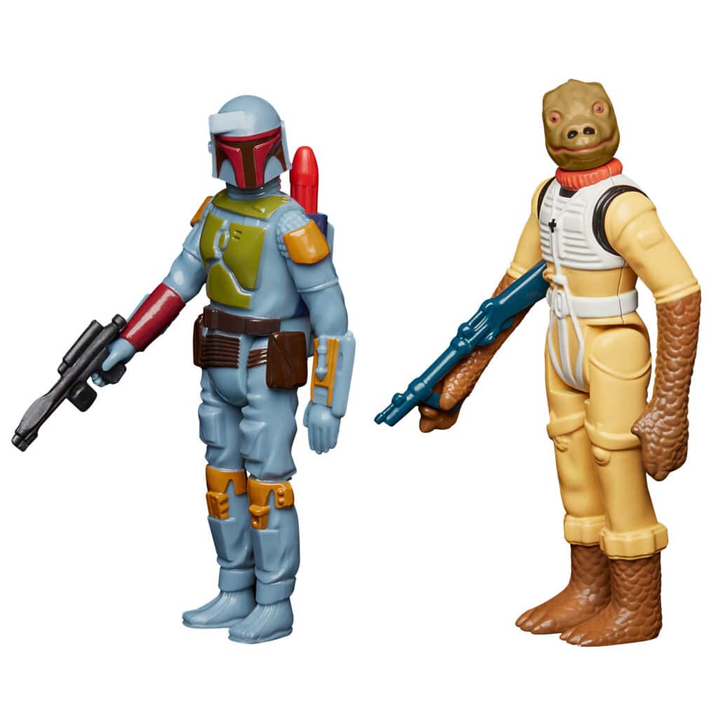 Amazon exclusive Boba Fett and Bossk retro 2-pack 3 3/4 inch figures hasbro