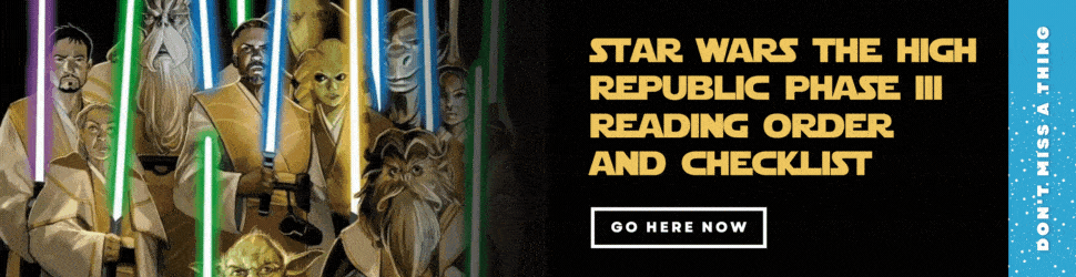 Star Wars High Republic Phase III Comics