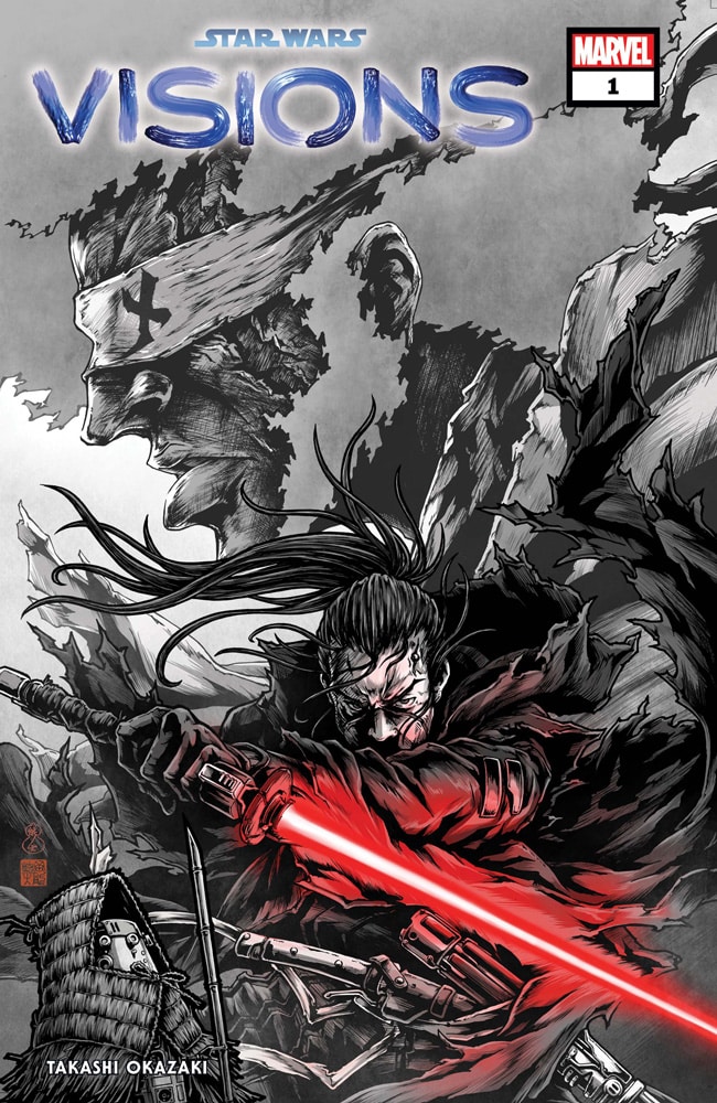 Star Wars Visions #1 Ronin and the Blind by Takashi Okazaki. 