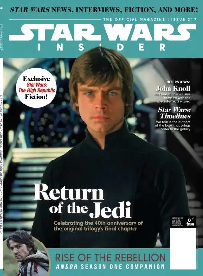 Star Wars Insider #217 Newsstand
