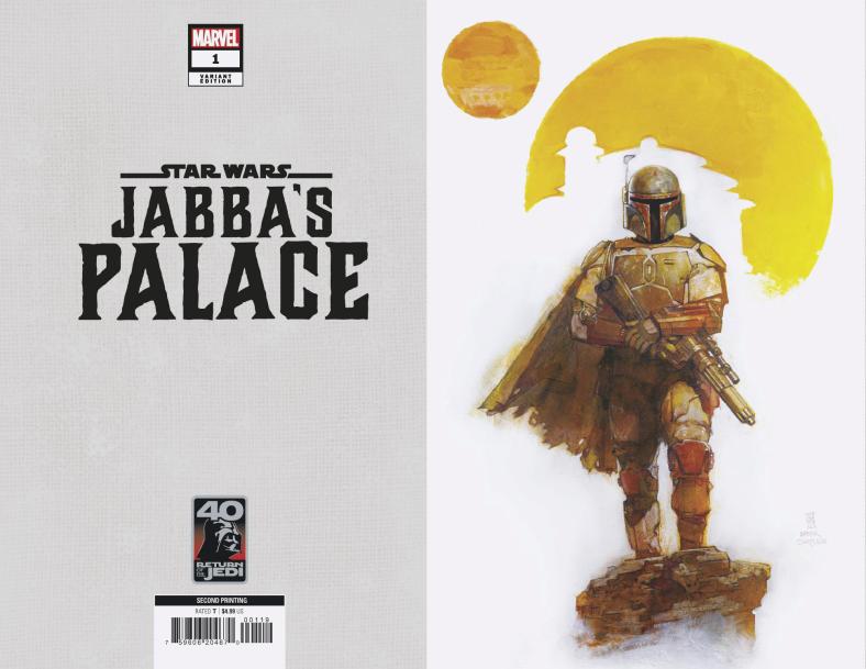 Star Wars Return of the Jedi Jabba's Palace #1 2nd Print Incentive